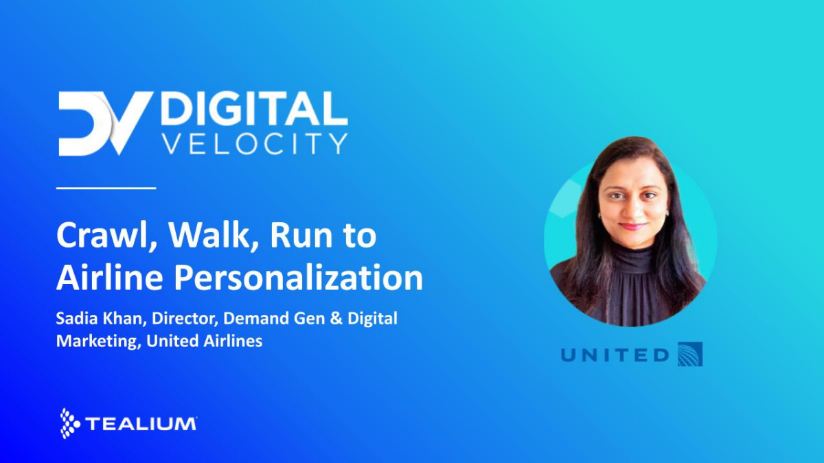 Crawl, Walk, Run to Airline Personalization - Tealium