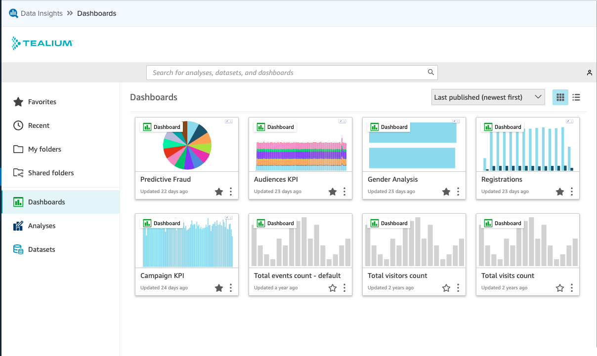 da-datainsights-dashboards-list