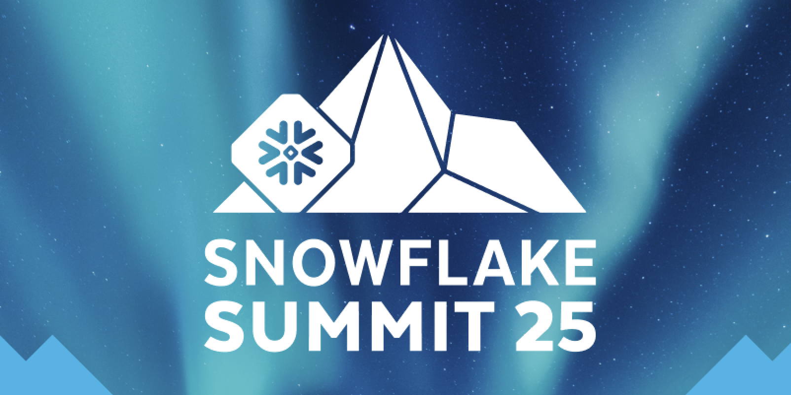 Snowflake Summit 25 promo card Snowflake Summit 2025