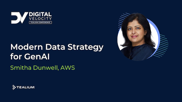 Modern Data Strategy for GenAI - Tealium and AWS