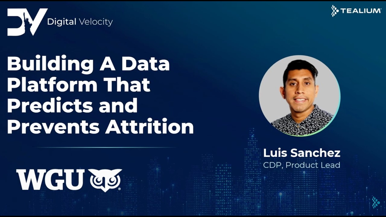 Building A Data Platform That Predicts and Prevents Attrition - Tealium